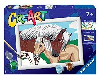 Ravensburger - CreArt Serie E: Amore Materno, Kit per Dipingere con i Numeri, Contiene una Tavola Prestampata, Pennello  Ravensburger 2022 | Libraccio.it