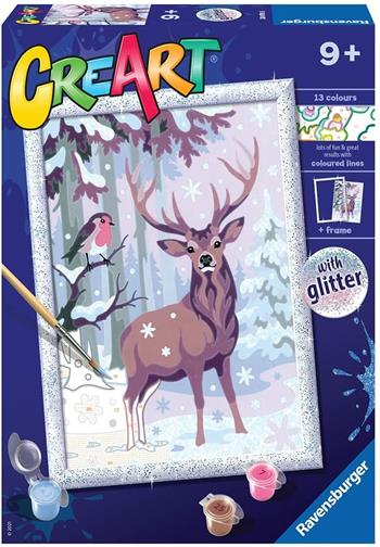 Ravensburger - CreArt Serie D: Gli Amici del Bosco, Kit per Dipingere con i Numeri,  Ravensburger 2022 | Libraccio.it