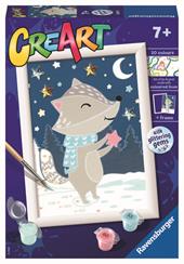 Ravensburger - CreArt Serie E: Tasso fra le stelle, Kit per Dipingere con i Numeri,