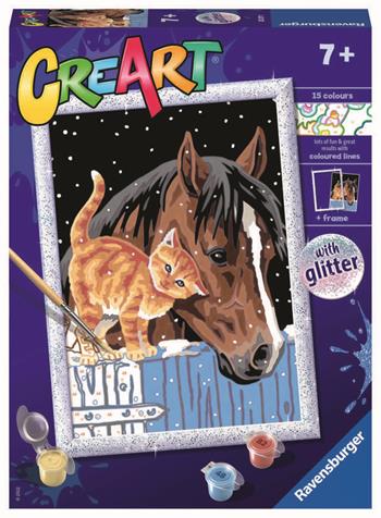 Ravensburger - CreArt Serie D: Insoliti amici, Kit per Dipingere con i Numeri,  Ravensburger 2023 | Libraccio.it