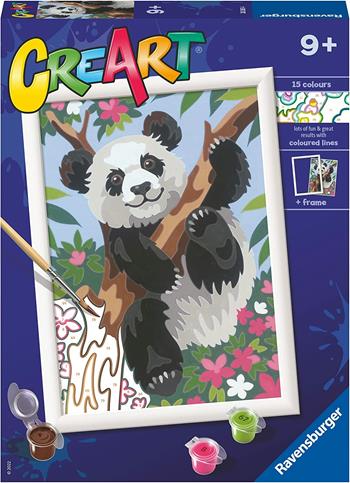 Ravensburger - CreArt Serie D: Panda, Kit per Dipingere con i Numeri,  Ravensburger 2022 | Libraccio.it