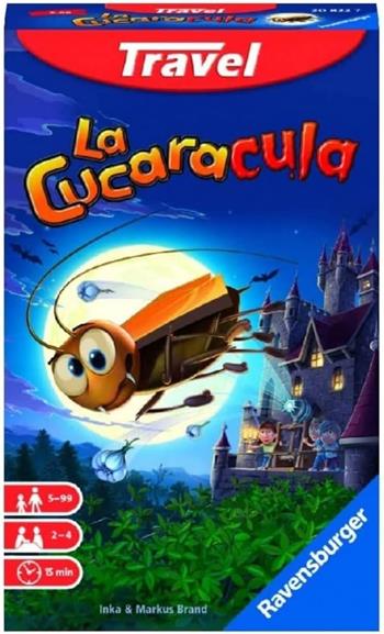 Ravensburger - La Cucaracula versione Travel Game, Gioco da Tavolo Tascabile, 2-4 Giocatori, 5+ Anni  Ravensburger 2023 | Libraccio.it