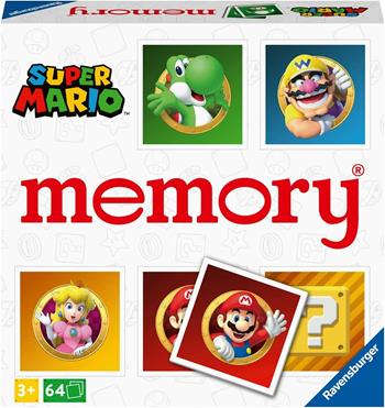 Ravensburger - Memory&#174; Versione Super Mario, 64 Tessere, Gioco Da Tavolo, 3+ Anni  Ravensburger 2022 | Libraccio.it