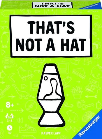 Ravensburger - That's not a hat 2 Pop Culture, Gioco di Carte per tutta la famiglia, 8+ Anni  Ravensburger 2024 | Libraccio.it