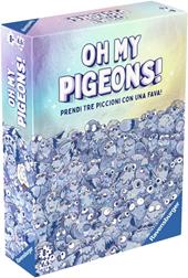 Ravensburger - Oh my Pigeons!, Gioco di Carte per Tutta la Famiglia, 2-5 Giocatori 8+ Anni, Edizione in Italiano