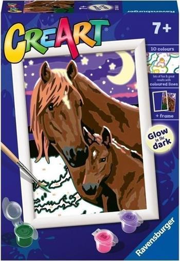 Ravensburger - CreArt Serie E: Cavalli luna e stelle, Kit per Dipingere con i Numeri,  Ravensburger 2024 | Libraccio.it