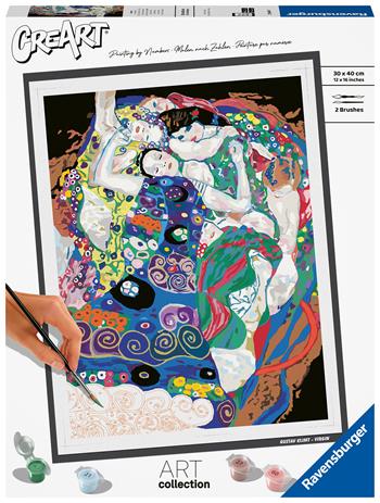 Ravensburger - CreArt ART COLLECTION Klimt: La vergine, Kit per Dipingere con i Numeri  Ravensburger 2023 | Libraccio.it