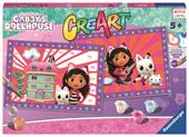 Ravensburger CreArt Serie Junior- 2 x Gabby's Dollhouse