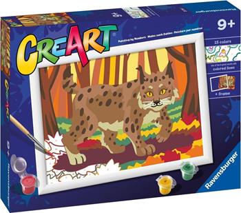 Ravensburger - CreArt Serie D: Lince nel bosco, Kit per Dipingere con i Numeri,  Ravensburger 2024 | Libraccio.it
