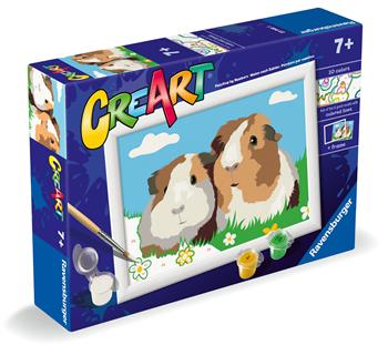 Ravensburger - CreArt Serie E: Porcellini d'India, Kit per Dipingere con i Numeri,  Ravensburger 2024 | Libraccio.it