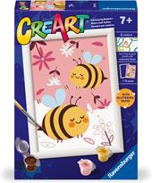 Ravensburger - CreArt Serie E - Apette Felici, Kit per Dipingere con i Numeri