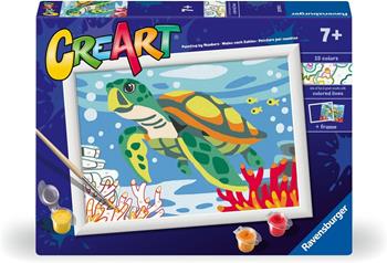 Ravensburger - CreArt Serie D - Tartaruga Marina,Kit per Dipingere con i Numeri  Ravensburger 2025 | Libraccio.it