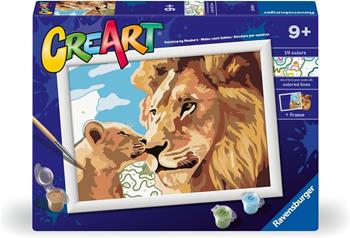 Ravensburger - CreArt Serie D - Leone e cucciolo, Kit per Dipingere con i Numeri  Ravensburger 2025 | Libraccio.it