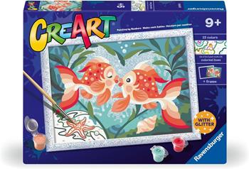 Ravensburger - CreArt Serie D - Pesci innamorati, Kit per Dipingere con i Numeri  Ravensburger 2025 | Libraccio.it
