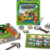 Minecraft Junior Builder&Biomes. Gioco da tavolo