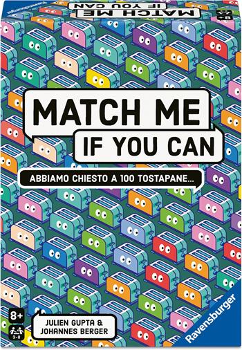 Ravensburger, Match Me if You Can, IT, Party game per 3 - 8 giocatori, 8+  Ravensburger 2025 | Libraccio.it