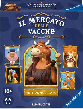 Ravensburger, Il Mercato delle Vacche, party game di aste per 3 - 6 giocatori, 10+  Ravensburger 2025 | Libraccio.it