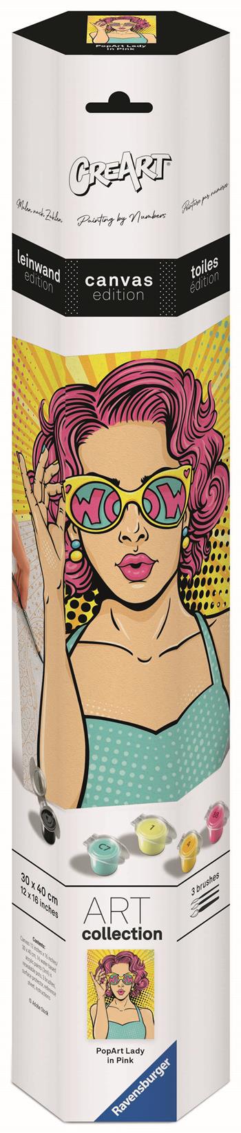 Ravensburger CreArt Serie Premium Canvas ART - Donna WOW Pop Art  Ravensburger 2026 | Libraccio.it