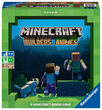 Ravensburger - Minecraft Builders & Biomes, Versione Italiana, Gioco da Tavolo Strategico, 2-4 Giocatori, 10+ Anni  Ravensburger 2022 | Libraccio.it