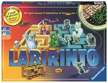 Labirinto Glow in The Dark Gioco di società Ravensburger (26692)  Ravensburger 2023 | Libraccio.it