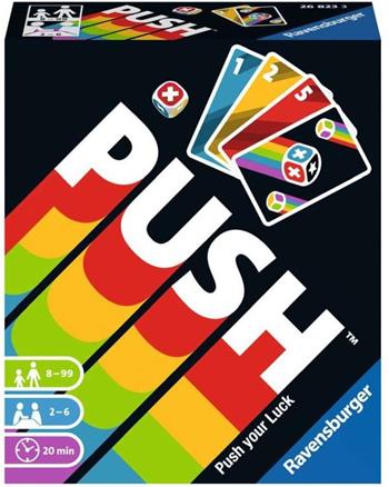 Ravensburger - Push, Gioco di Carte per tutta la famiglia, 8+ Anni  Ravensburger 2022 | Libraccio.it