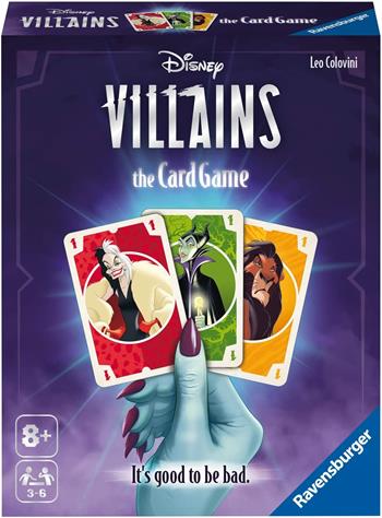 Ravensburger - Disney Villains, Gioco di Carte per tutta la famiglia, 8+ Anni  Ravensburger 2022 | Libraccio.it