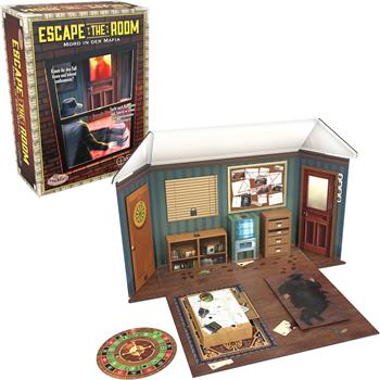 ThinkFun - Escape The Room: Omicidio di Mafia, Gioco di Logica da Tavolo per Adulti, 13 Giocatori, Et&#224; 14+ Anni  ThinkFun 2023 | Libraccio.it