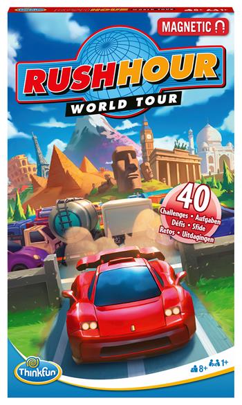 ThinkFun - Rush Hour World Tour, Gioco di Logica, Et&#224; 8+ Anni  ThinkFun 2023 | Libraccio.it