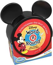 ThinkFun - Disney Word A Round, Gioco di Carte per Bambini, Parole e Abilit&#224; Linguistiche, Et&#224; 10+ Anni