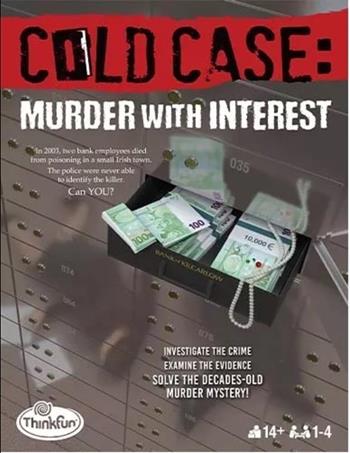 Cold Case 3 Murder with Interest. Escape the Room Games & Crime  ThinkFun 2024 | Libraccio.it