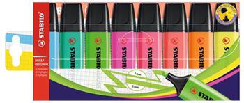 Evidenziatore - STABILO BOSS ORIGINAL - Astuccio da 8 - Colori assortiti  Stabilo | Libraccio.it