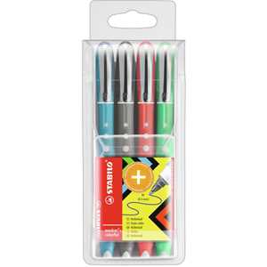Penna Roller - STABILO worker+ colorful - Tratto 0,5 mm - Astucci...