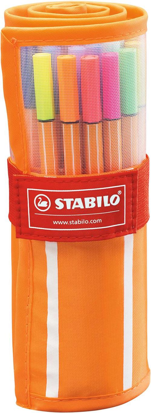 Penne STABILO point 88. Rollerset 30 colori Stabilo