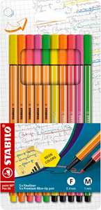 Fineliner & Pennarello Premium - STABILO point 88 & Pen 68 - Astu...