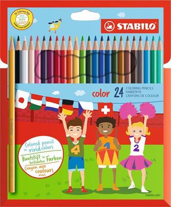 Matita colorata - STABILO color - Astuccio da 24 - Colori assortiti  Stabilo 2018 | Libraccio.it