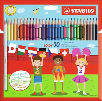 Matita colorata - STABILO color - Astuccio da 30 - Colori assortiti  Stabilo 2018 | Libraccio.it