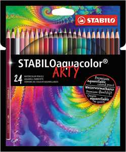 Matita colorata acquarellabile - STABILOaquacolor - ARTY - Astucc...