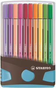 Pennarello Premium - STABILO Pen 68 Colorparade - Astuccio Desk-S...