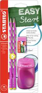 School Set - STABILO EASYgraph S in Rosa per Mancini - con Gomma ...