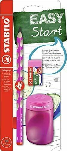School Set - STABILO EASYgraph in Rosa per Destrimani - con Gomma + Temperino  Stabilo 2021 | Libraccio.it