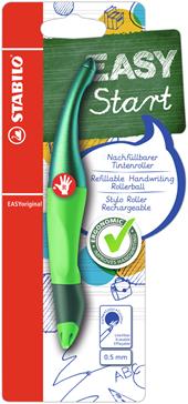 Penna roller STABILO EASYoriginal Holograph per destrimani Verde. Con 1 ricarica blu&#160;