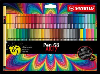 Pennarello Premium - STABILO Pen 68 - ARTY - Astuccio da 65 - Colori assortiti  Stabilo 2022 | Libraccio.it