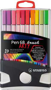 Pennarello Premium con punta a pennello - STABILO Pen 68 brush Co...