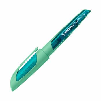 Penna Stilografica Ergonomica per bambini - STABILO EASYbuddy in Verde Menta - Punta Standard - Cartuccia Blu inclusa  STABILO 2025 | Libraccio.it