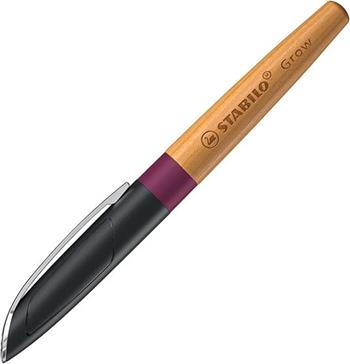 Penna Stilografica Ecosostenibile - CO2 neutral - STABILO Grow in Rosso Prugna/Ciliegio - Cartuccia inclusa  Stabilo 2023 | Libraccio.it