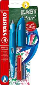 Penna Stilografica Ergonomica - STABILO EASYbirdy 3D Wildlife per...