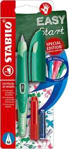 Penna Stilografica Ergonomica - STABILO EASYbirdy 3D Wildlife - D...