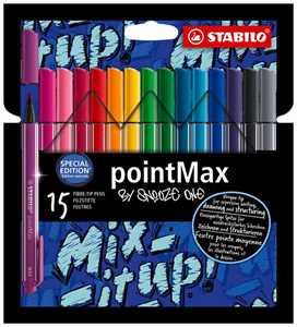 Fineliner Premium - STABILO pointMax - Snooze One Edition - Astuc...