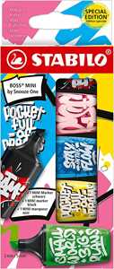 Evidenziatore e Marker - STABILO BOSS MINI by Snooze One - Astucc...