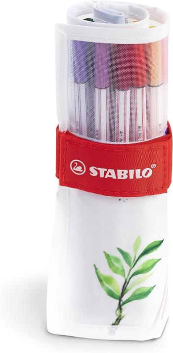 Pennarello Premium con punta a pennello - STABILO Pen 68 brush - Rollerset con 18 colori assortiti  STABILO 2023 | Libraccio.it